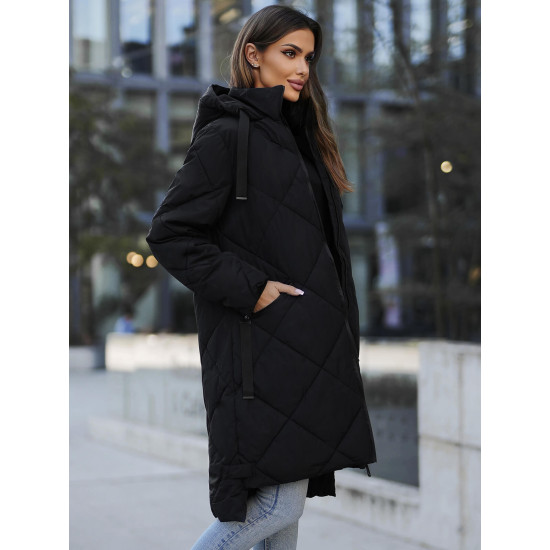 Garā melnā ziemas jaka Steper