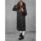 Melna sieviešu stepēta ziemas jaka Coco JS/5M3173/392 - Rīcība Melna sieviešu stepēta ziemas jaka Coco JS/5M3173/392