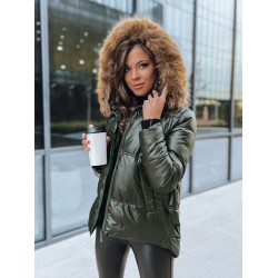 Zaļa dāmu jaka Sparkle