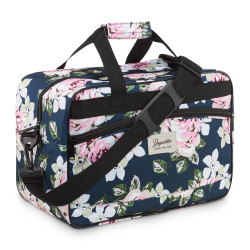 Sieviešu ziedu ceļojumu soma lidmašīnai Flor