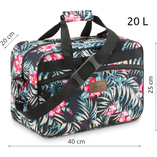 Turbo Floral lidmašīnas ceļojuma soma ZG827 - Turbo Floral lidmašīnas ceļojuma soma ZG827