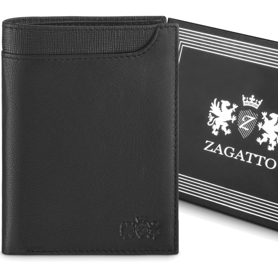 Vīriešu dabīgās ādas maks Toral ZG-N4-F13 - Aksesuāri vīriešiem Vīriešu dabīgās ādas maks Toral ZG-N4-F13 Premium