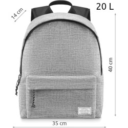 Pelēka daudzfunkcionāla mugursoma Rona