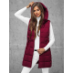 Sieviešu bordo krāsas stepēta veste Dona JS/16M9096/06Z - Rīcība Sieviešu bordo krāsas stepēta veste Dona JS/16M9096/06Z
