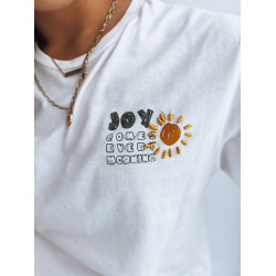 Balts T-krekls Joy