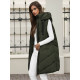 Garā tumši zaļā veste Toter JS/5M3152/136Z - Sievietēm Garā tumši zaļā veste Toter JS/5M3152/136Z