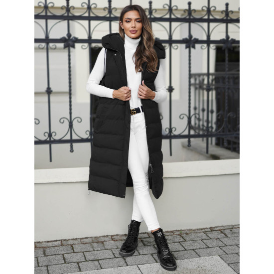 Melna gara veste Apter JS/5M3157/392Z - Melna gara veste Apter JS/5M3157/392Z