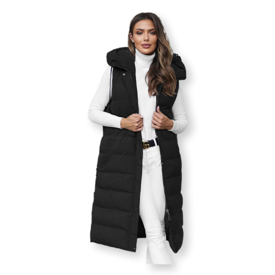 Melna gara veste Apter JS/5M3157/392Z - Melna gara veste Apter JS/5M3157/392Z