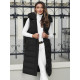 Melna gara veste Apter JS/5M3157/392Z - Melna gara veste Apter JS/5M3157/392Z