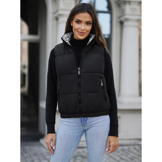 Melna veste Debor JS/16M9092/392 - Sievietēm Melna veste Debor JS/16M9092/392