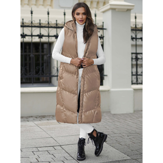 Kuker veste brūnā krāsā JS/5M3183/84Z - Rīcība Kuker veste brūnā krāsā JS/5M3183/84Z