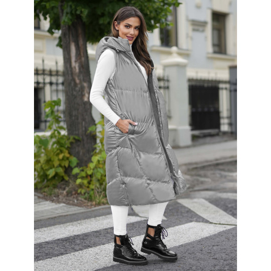 Kuker veste pelēkā krāsā JS/5M3183/105Z - Rīcība Kuker veste pelēkā krāsā JS/5M3183/105Z