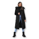 Melna gara veste Kiket JS/5M3165/392 - Rīcība Melna gara veste Kiket JS/5M3165/392