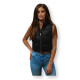 Melna īsa veste Giter JS/16M9079/392 - Sievietēm Melna īsa veste Giter JS/16M9079/392
