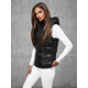 Melna veste Bizer JS/5M3133/392 - Sievietēm Melna veste Bizer JS/5M3133/392