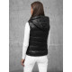Melna veste Bizer JS/5M3133/392 - Sievietēm Melna veste Bizer JS/5M3133/392