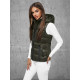 Tumši zaļa veste Bizer JS/5M3133/136 - Sievietēm Tumši zaļa veste Bizer JS/5M3133/136