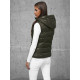 Tumši zaļa veste Bizer JS/5M3133/136 - Sievietēm Tumši zaļa veste Bizer JS/5M3133/136