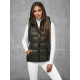 Tumši zaļa veste Bizer JS/5M3133/136 - Sievietēm Tumši zaļa veste Bizer JS/5M3133/136