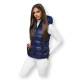 Tumši zila veste Bizer JS/5M3133/215 - Sievietēm Tumši zila veste Bizer JS/5M3133/215