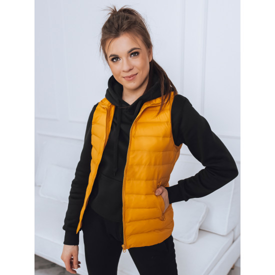 Izpārdošana Veste dzeltena Jupiter TY2580 - Sievietēm Izpārdošana Veste dzeltena Jupiter TY2580