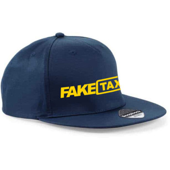 FakeTaxi tumši zila FullCap cepure