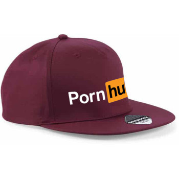 Fullcap cepure bordo krāsā Pornhub