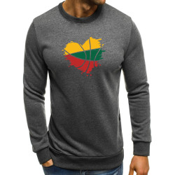 Akcija Vyriškas tamsiai pilkos spalvos džemperis Lietuva