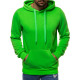 Akcija Zaļās krāsas vīriešu džemperis ar kapuci Buvoli