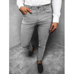 Vīriešu gaiši pelēkas bikses Luki
