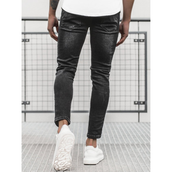 Sale: Black men's jeans Tropi O/4371/3 - Trousers Sale: Black men's jeans Tropi O/4371/3