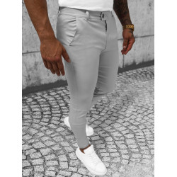 Klasiskas pelēkas bikses Leter