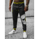 Men's black pants Naras JS/K10228Z - Trousers Men's black pants Naras JS/K10228Z