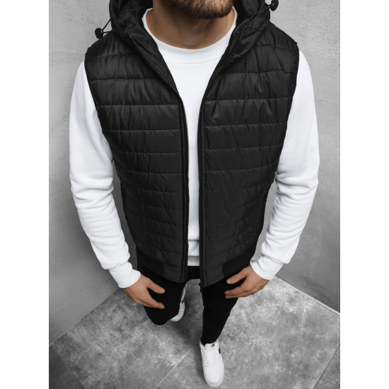 Vīriešu melnā veste Minel JS/MY88Z - Vīriešiem Vīriešu melnā veste Minel JS/MY88Z