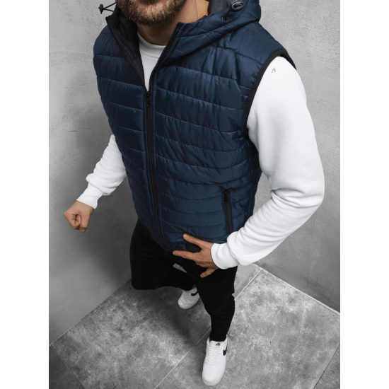 Vīriešu tumši zila veste Minel 8M1529/215 - Vīriešiem Vīriešu tumši zila veste Minel 8M1529/215