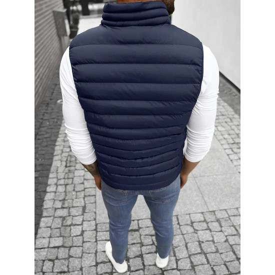 Vīriešu veste tumši zilā krāsā Mira JS/M711/215 - Rīcība Vīriešu veste tumši zilā krāsā Mira JS/M711/215