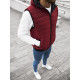 Men's burgundy vest Minel JS/MY88Z - Action Men's burgundy vest Minel JS/MY88Z
