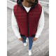 Men's burgundy vest Minel JS/MY88Z - Action Men's burgundy vest Minel JS/MY88Z