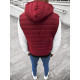 Men's burgundy vest Minel JS/MY88Z - Action Men's burgundy vest Minel JS/MY88Z