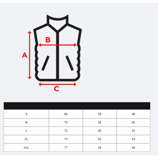 Vīriešu melnā veste Tirol N/7103/1 - Vīriešiem Vīriešu melnā veste Tirol N/7103/1