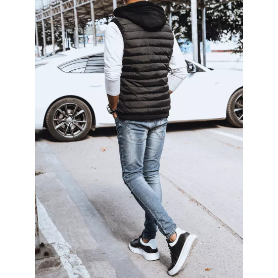Veste vīriešiem melna Arova TX4095 - Vīriešiem Veste vīriešiem melna Arova TX4095
