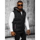 Vīriešu melna veste Inker JS/84M3028/392 - Vīriešiem Vīriešu melna veste Inker Vestes