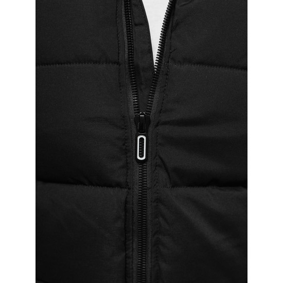 Vīriešu melna veste Inker JS/84M3028/392 - Vīriešiem Vīriešu melna veste Inker Vestes