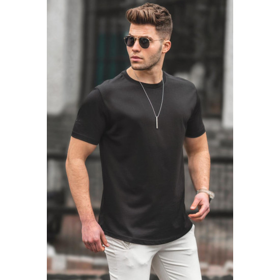 Vīriešu melns t-krekls Lucus PK4951 - T-krekls Vīriešu melns t-krekls Lucus PK4951 Premium