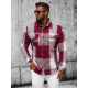 Bordo flaneļa krekls Nater NB/MC727R - Vīriešiem Bordo flaneļa krekls Nater NB/MC727R