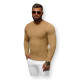 Brown jumper Porter O/ZZ190126 - For men Brown jumper Porter O/ZZ190126