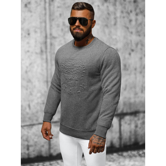 Men's grey jumper Italy NB/MF2010 - For men Men's grey jumper Italy NB/MF2010