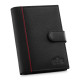 Pinigne leather black Gaser ZG-N4L-F16 - Accessories for men Pinigne leather black Gaser ZG-N4L-F16