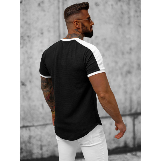 Melns T-krekls Ater O/TX6413 - T-krekls Melns T-krekls Ater O/TX6413