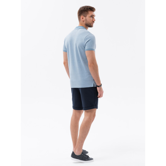 Polopaita sininen Poli V3 S1618 - T-paita Polopaita sininen Poli V3 S1618